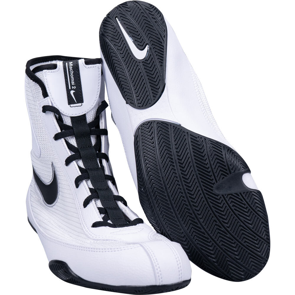 Nike white boxing shoes best sale