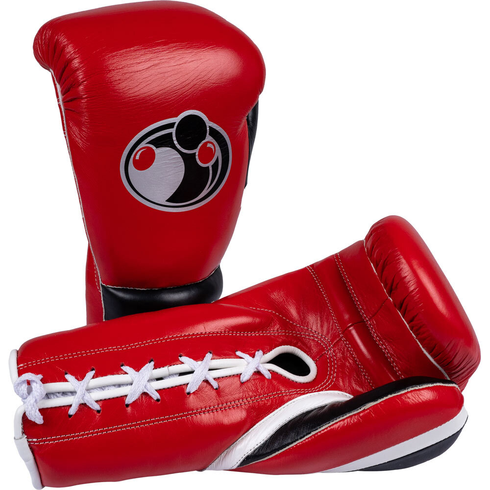 GRANT WORLDWIDE GLOVES LACE BLACK/RED 16OZ – MSM
