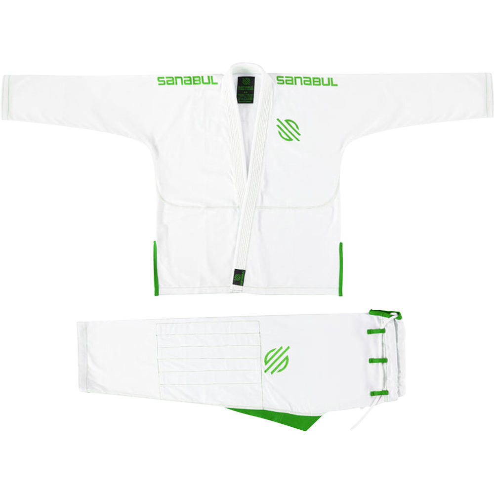 Sanabul Womens Essential White Jiu Jitsu Gi at FightHQ