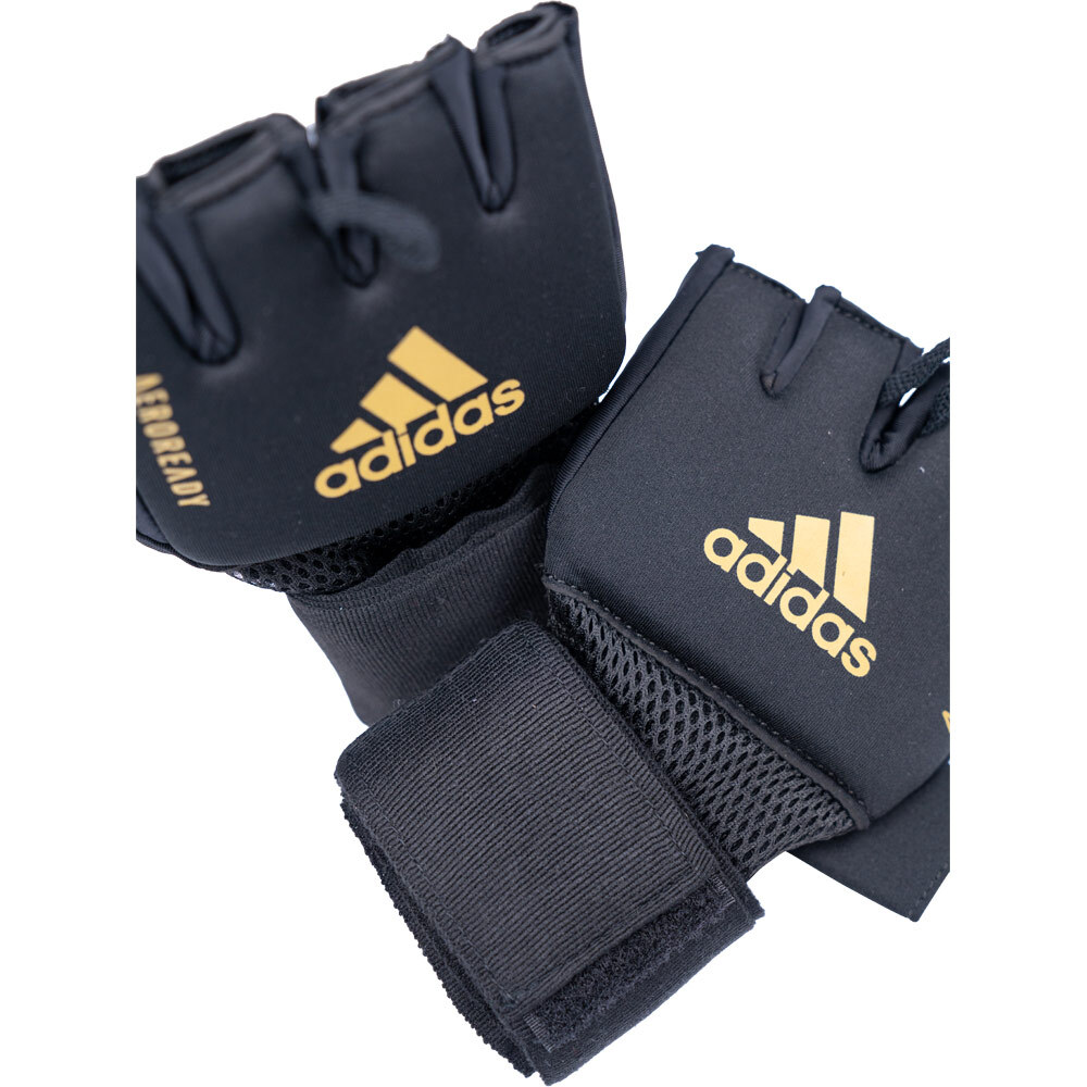Black/Gold at Quick Adidas FightHQ Wraps Gel