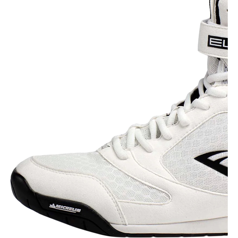 Everlast Elite 2.0 High Top Boxing Shoes WHITE