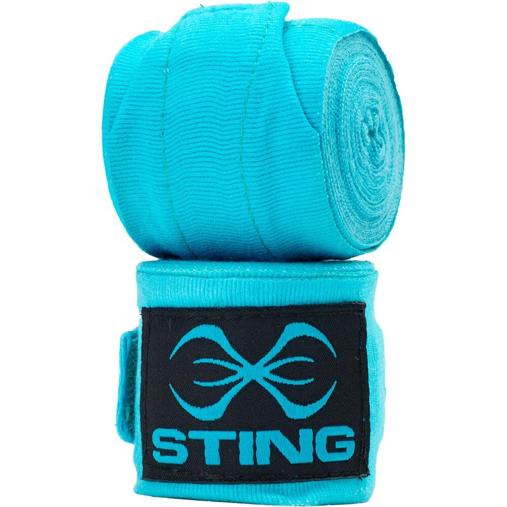 Sting Teal Blue 4.5M Hand Wraps at FightHQ