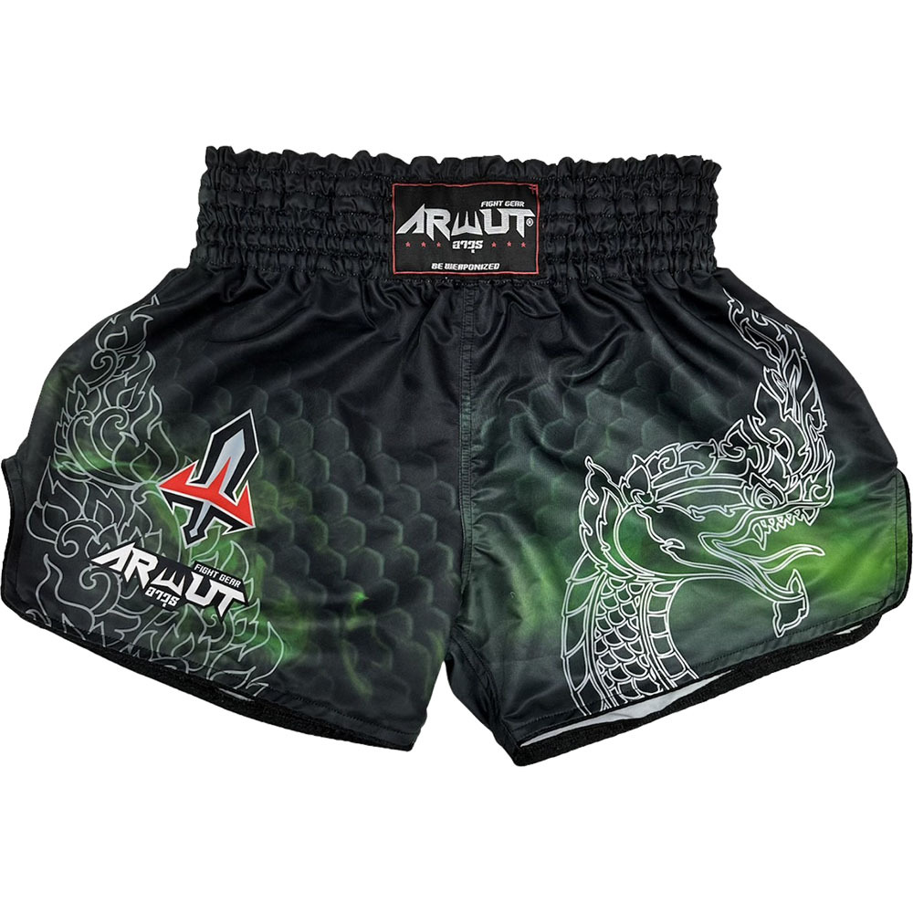 Arwut Fight Gear Naka Sublimation Muay Thai Shorts at FightHQ