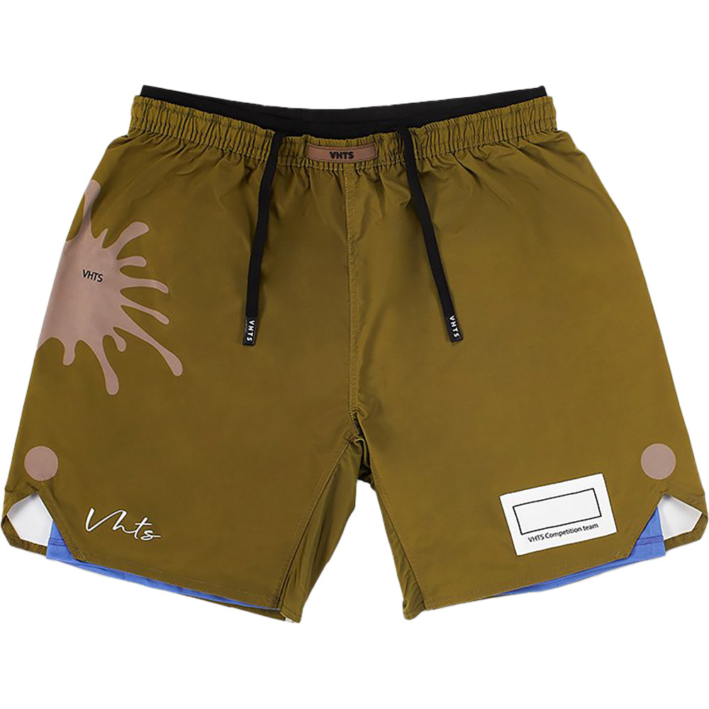 VHTS 2023 Olive Green Combat Shorts at FightHQ