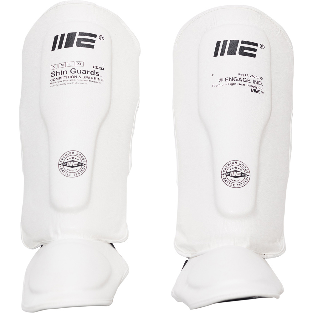 Engage W.I.P Series White Shin Guards at FightHQ